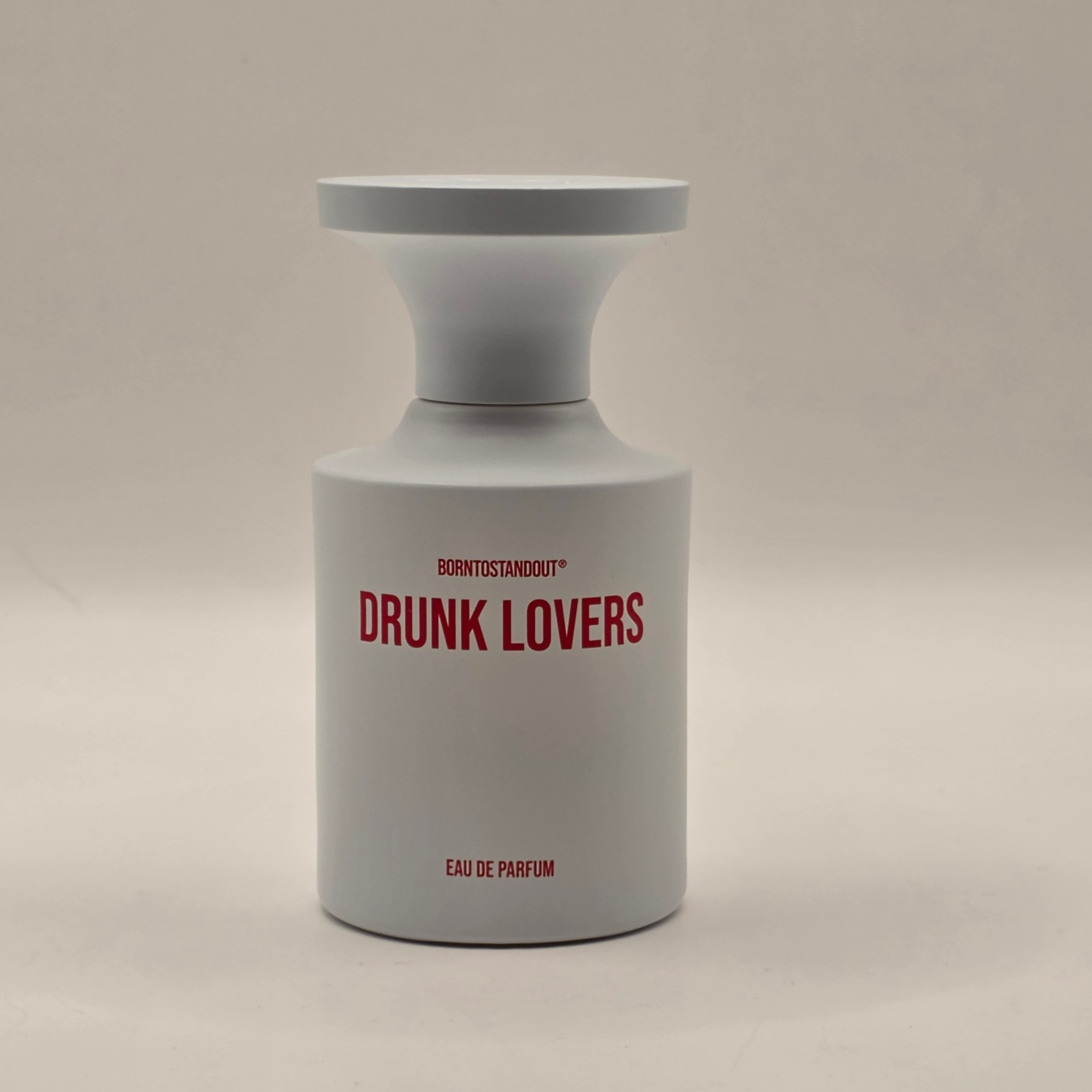Image of BORNTOSTANDOUT Drunk Lovers niche fragrance bottle 50ml